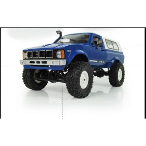 Внедорожник синий 1/16 электро - RC Military Truck Buggy Crawler PRO WPLC-24-Blue