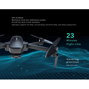 Квадрокоптер с камерой 4К Hubsan Zino Pro BLACK - H117S PRO