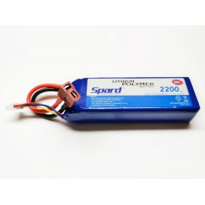 Аккумулятор Li-Po Spard 2200mAh, 11,1V, 30C, T‐plug