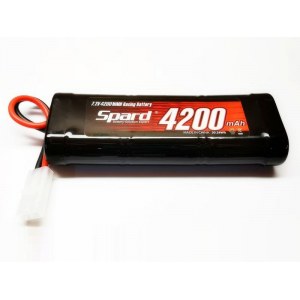 Аккумулятор Ni-Mh Spard 4200mAh, 7,2V, Tamiya