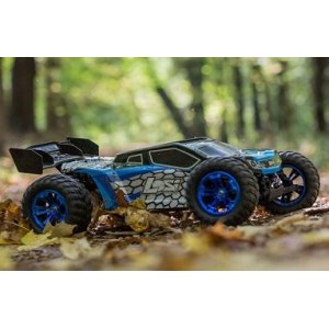 Радиоуправляемая Трагги Losi 1:10 TENACITY-T Brushless 4WD (AVC), электро, RTR (черно-синий)