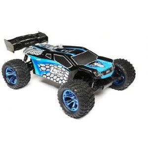 Радиоуправляемая Трагги Losi 1:10 TENACITY-T Brushless 4WD (AVC), электро, RTR (черно-синий)