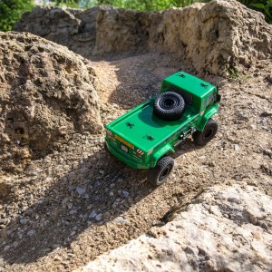 Краулер ECX 1:24 Scaler Crawler Barrage UV 4WD FPV, электро, RTR (зеленый)