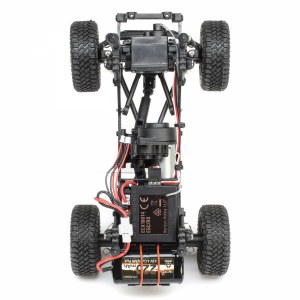 Радиоуправляемый Краулер с камерой ECX 1:24 Scaler Crawler Barrage UV 4WD FPV, электро, RTR (серый)