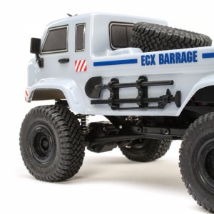 Радиоуправляемый Краулер с камерой ECX 1:24 Scaler Crawler Barrage UV 4WD FPV, электро, RTR (серый)