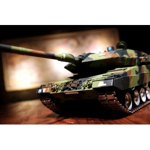 Радиоуправляемый танк Heng Long German Leopard II A6 Pro масштаб 1:16 2.4G - 3889-1PRO V5.3