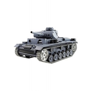 Радиоуправляемый танк Heng Long Panzerkampfwagen III Ausf L SD KFZ 141-1 Pro масштаб 1:16 2.4G - 3848-1Pro V5.3