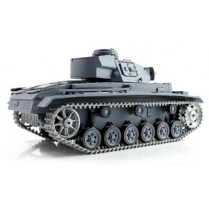 Радиоуправляемый танк Heng Long Panzerkampfwagen III Ausf L SD KFZ 141-1 Pro масштаб 1:16 2.4G - 3848-1Pro V5.3