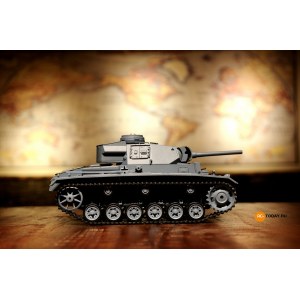 Радиоуправляемый танк Heng Long Panzerkampfwagen III Ausf L SD KFZ масштаб 1:16 2.4 G - 3848-1 V5.3