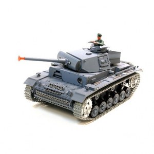 Радиоуправляемый танк Heng Long Panzerkampfwagen III Ausf L SD KFZ масштаб 1:16 2.4 G - 3848-1 V5.3