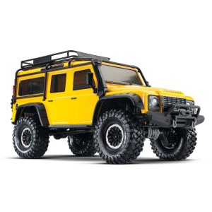 Радиоуправляемая машина TRAXXAS TRX-4 Land Rover Defender 1:10 4WD Желтый TRA82056-4-Ye 