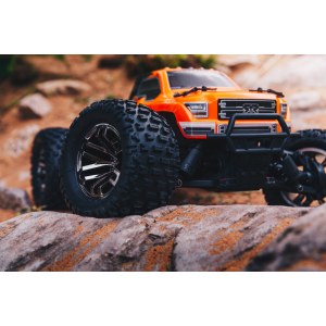 Радиоуправляемая модель монстра ARRMA Granite BLX 3S 4x4 1/10 (оранжевый) AR102666