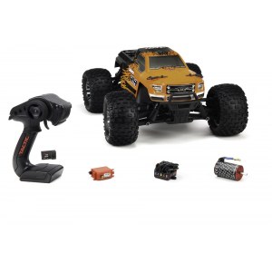 Радиоуправляемая модель монстра ARRMA Granite BLX 3S 4x4 1/10 (оранжевый) AR102666
