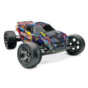 Радиоуправляемая машина TRAXXAS Rustler VXL 1:10 2WD TSM TRA37076-4