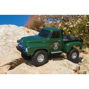 Радиоуправляемая машина для трофи Axial SCX10 II 1955 Ford 4wd RTR 1:10 Green AXI03001T2