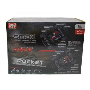 Радиоуправляемая машина Remo Hobby Rocket UPGRADE 4WD RH1621UPGV2 версия 2022г