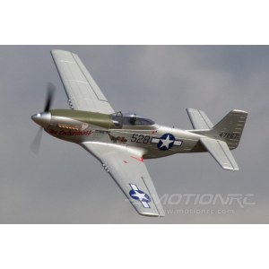 Модель радиоуправляемого самолета FreeWing P-51 Mustang PNP FLW101P