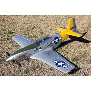Модель радиоуправляемого самолета FreeWing P-51 Mustang PNP FLW101P