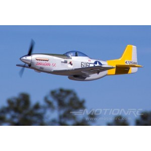 Модель радиоуправляемого самолета FreeWing P-51 Mustang PNP FLW101P