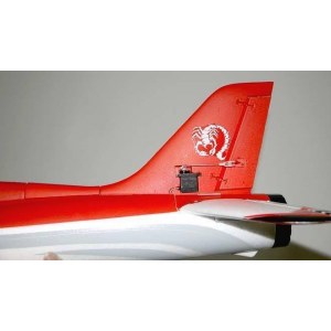 Радиоуправляемый самолет Fretinging Stinger Red 64мм EDF Jet - PNP FJ10411P 