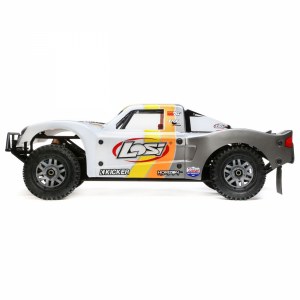 Радиоуправляемая машина на бензине Losi 1:5 5IVE-T 2.0 4wd SCT Бензо Серый/Оранжевый/Белый BND 2019 год LOS05014T2