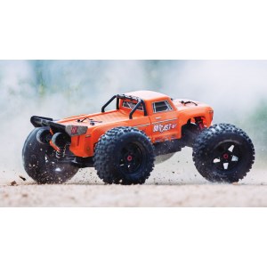 Новый радиоуправляемый Монстр 1:8 ARRMA Outcast 6S 4WD Brushless RTR (оранжевый) 2019г ARA106042T2