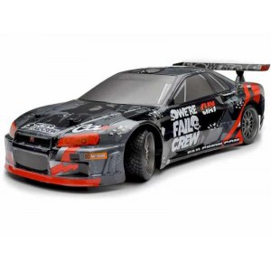 Радиоуправляемая машина HPI E10 Drift Nissan Skyline R34 Аркадий Цареградцев HPI-120091