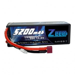 Аккумулятор Zeee Power 4s 14.8v 5200mah 50c zeee-5200-4s-50c