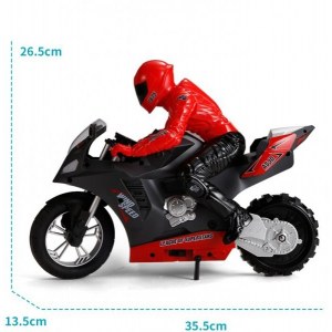 Радиоуправляемый мотоцикл (дрифт, GYRO, 1:6) 2.4G - HC-801