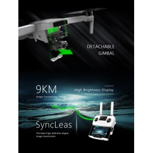 Радиоуправляемый квадрокоптер Hubsan Zino 2 Plus COMBO 9км