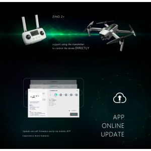 Радиоуправляемый квадрокоптер Hubsan Zino 2 Plus COMBO 9км