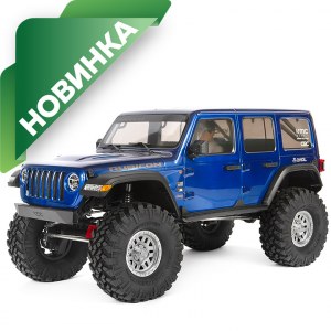 Набор для сборки Трофи 1:10 SCX10 III Jeep JLU Wrangler with Portals 4WD Kit AXI03007
