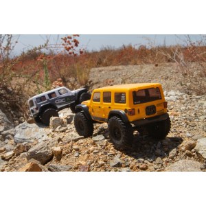 Радиоуправляемая трофи Axial 1/24 SCX24 2019 Jeep Wrangler JLU CRC 4WD Brushed RTR (оранжевый) AXI00002T2 