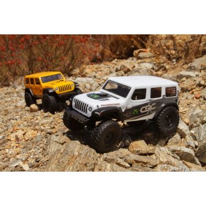 Радиоуправляемая трофи Axial 1/24 SCX24 2019 Jeep Wrangler JLU CRC 4WD Brushed RTR (оранжевый) AXI00002T2 