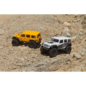 Радиоуправляемая трофи Axial 1/24 SCX24 2019 Jeep Wrangler JLU CRC 4WD Brushed RTR (оранжевый) AXI00002T2 