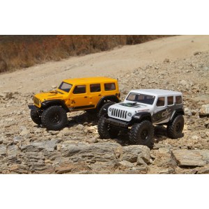 Радиоуправляемая трофи Axial 1/24 SCX24 2019 Jeep Wrangler JLU CRC 4WD Brushed RTR (оранжевый) AXI00002T2 