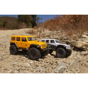 Радиоуправляемая трофи Axial 1/24 SCX24 2019 Jeep Wrangler JLU CRC 4WD Brushed RTR (оранжевый) AXI00002T2 