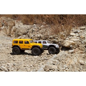 Радиоуправляемая трофи Axial 1/24 SCX24 2019 Jeep Wrangler JLU CRC 4WD Brushed RTR (оранжевый) AXI00002T2 