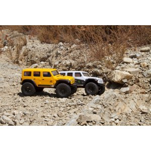 Трофи на радиоуправлении Axial 1/24 SCX24 2019 Jeep Wrangler JLU CRC 4WD Brushed RTR (белый) AXI00002T1 