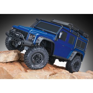 Радиоуправляемая машина Traxxas TRX-4 1:10 Land Rover 4WD Scale and Trail Crawler Синий TRA82056-4-BL