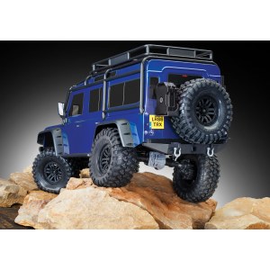 Радиоуправляемая машина Traxxas TRX-4 1:10 Land Rover 4WD Scale and Trail Crawler Синий TRA82056-4-BL