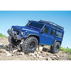 Радиоуправляемая машина Traxxas TRX-4 1:10 Land Rover 4WD Scale and Trail Crawler Синий TRA82056-4-BL