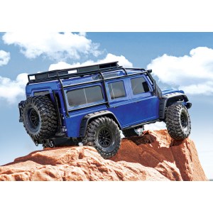 Радиоуправляемая машина Traxxas TRX-4 1:10 Land Rover 4WD Scale and Trail Crawler Синий TRA82056-4-BL