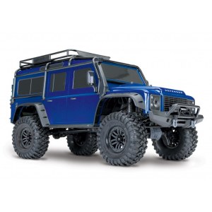 Радиоуправляемая машина Traxxas TRX-4 1:10 Land Rover 4WD Scale and Trail Crawler Синий TRA82056-4-BL