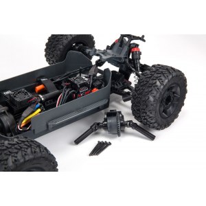 Монстр на радиоуправлении ARRMA 1/10 BIG ROCK 4X4 V3 3S BLX Brushless Monster Truck RTR (чёрный) ARA4312V3