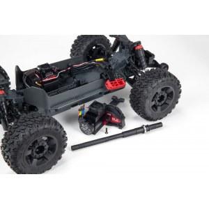 Монстр на радиоуправлении ARRMA 1/10 BIG ROCK 4X4 V3 3S BLX Brushless Monster Truck RTR (чёрный) ARA4312V3