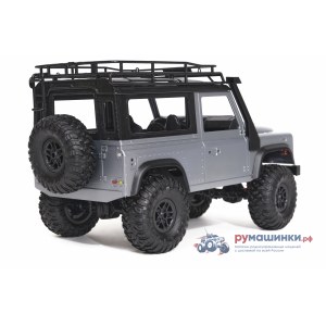 Радиоуправляемая машина MN MODEL американский внедорожник Defender D90 (серебристый) 4WD 2.4G 1/12 RTR MN-99S