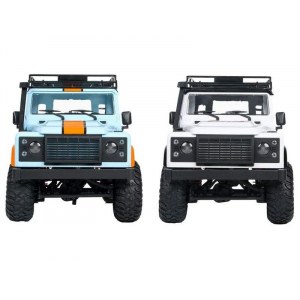 Радиоуправляемая машина MN MODEL американский внедорожник Defender D90 (серебристый) 4WD 2.4G 1/12 RTR MN-99S