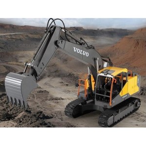 Радиоуправляемый экскаватор Double Eagle Volvo EC160E 1:16 2.4G, ковш E568-003S