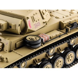 Радиоуправляемый танк Heng Long Panzer III type H Original V6.0 2.4G 1/16 RTR - HL3849-1O6.0